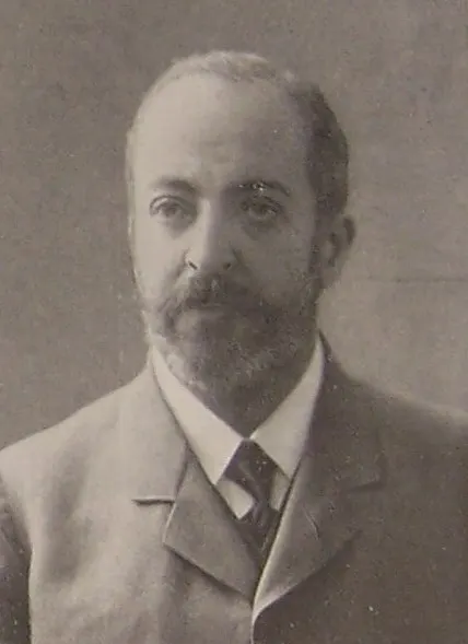 Porträt von Richard M. Meyer (Scan Illustrirte Zeitung)